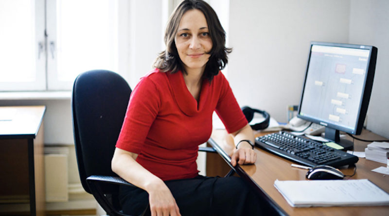 Анастасия Бонч-Осмоловская в Центре цифровых гуманитарных исследований НИУ ВШЭ
